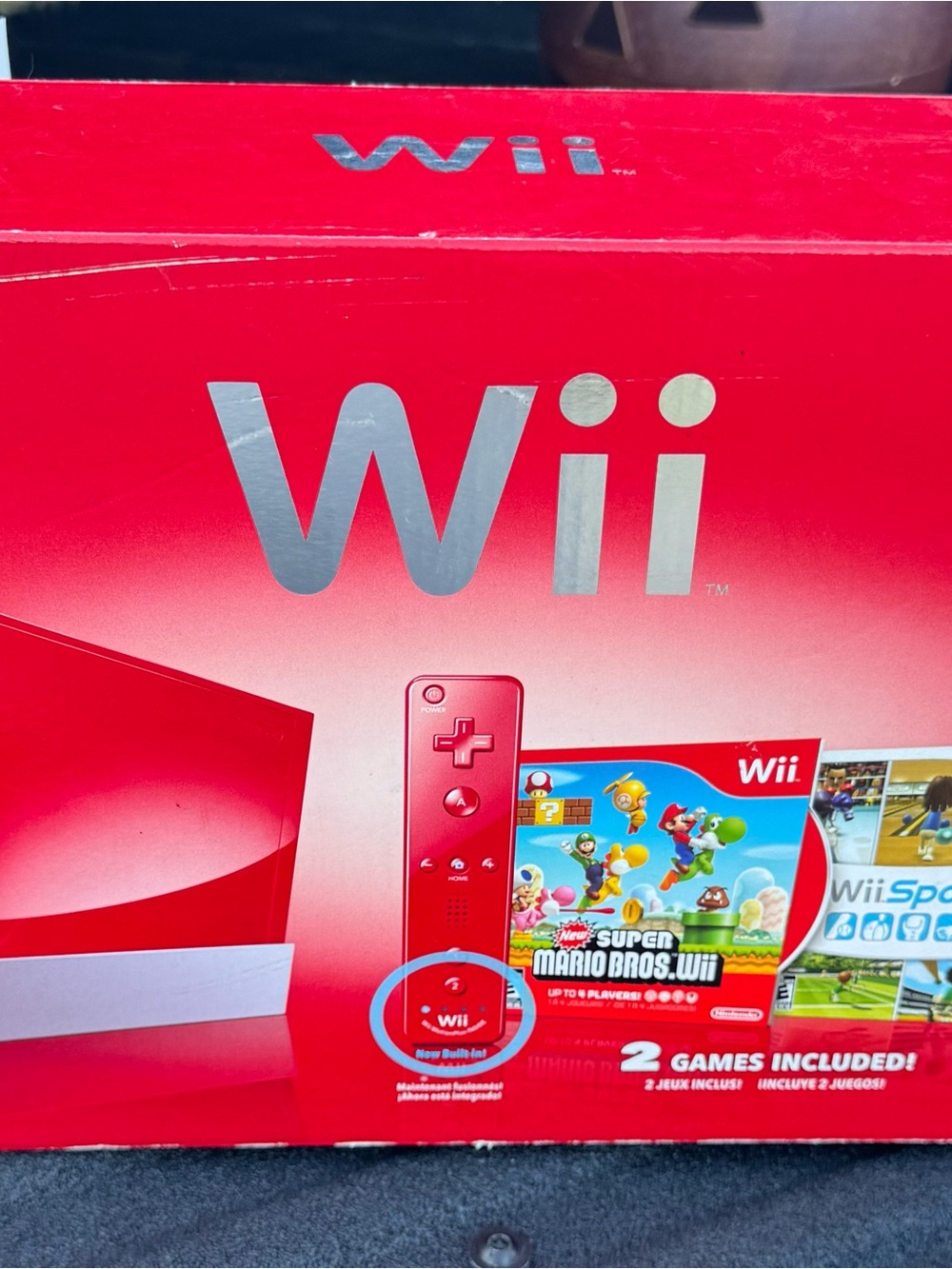 25th Anniversary LIMITED EDITION Nintendo Wii Console Bundle (Rare) w/ 2 Games